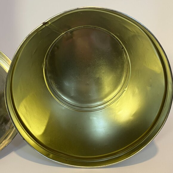 SpongeBob Doritos Chip Tin With Lid Viacom 2004 Vintage Large Metal Can 11.5"x10 - Picture 14 of 15